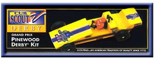 1996 Cub Scout Pinewood Derby Car Kit #17006 Grand Prix- NEW